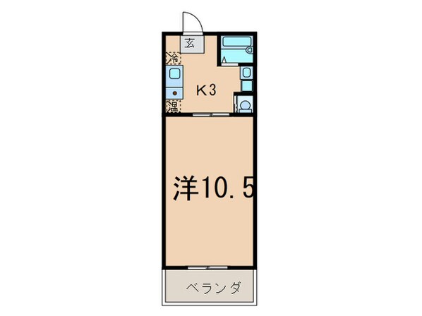 ハウス１０８泉の物件間取画像